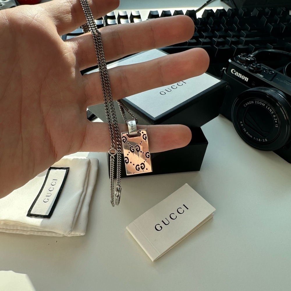 Gucci ghost necklace